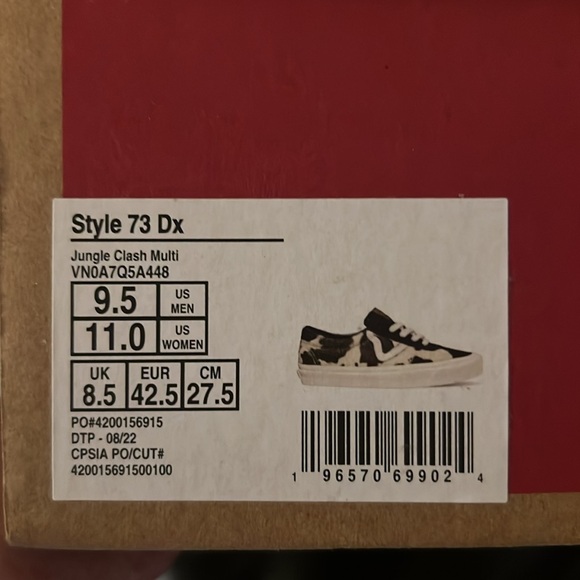 Vans Jungle Clash Multi Unisex - Picture 3 of 3